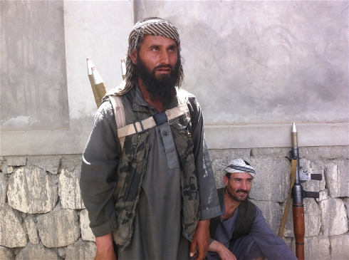Afghan militiaman