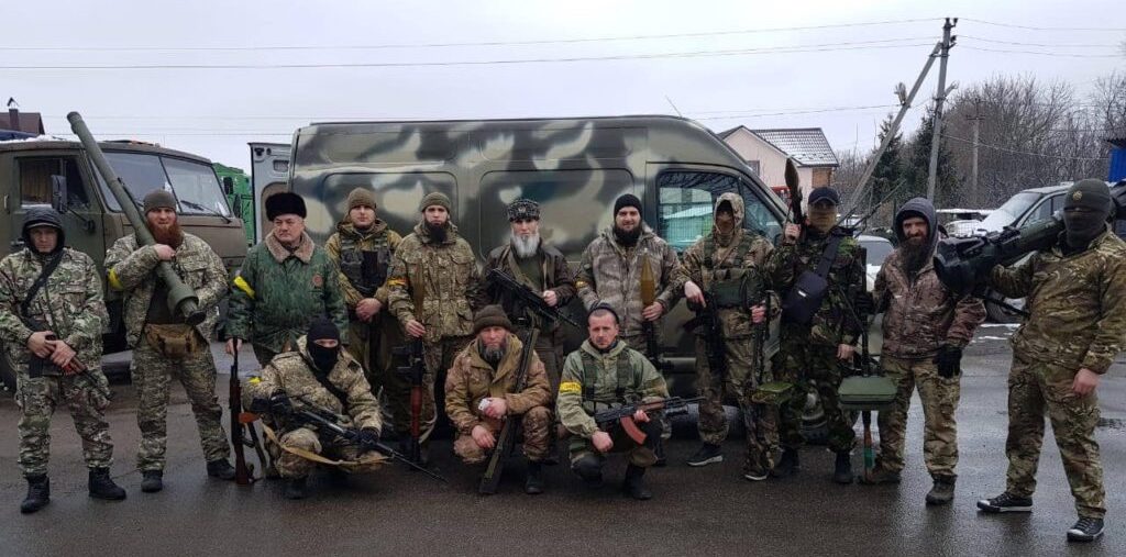 Chechen volunteers
