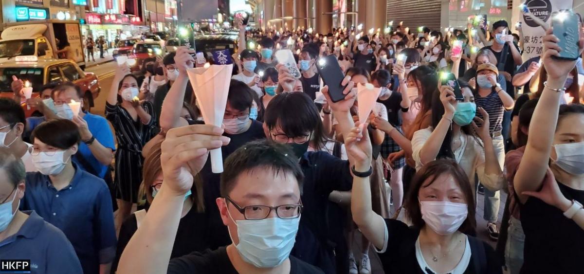 HK Tiananmen vigil