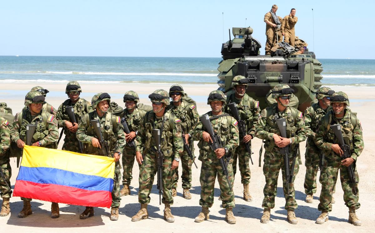 Colombian marines