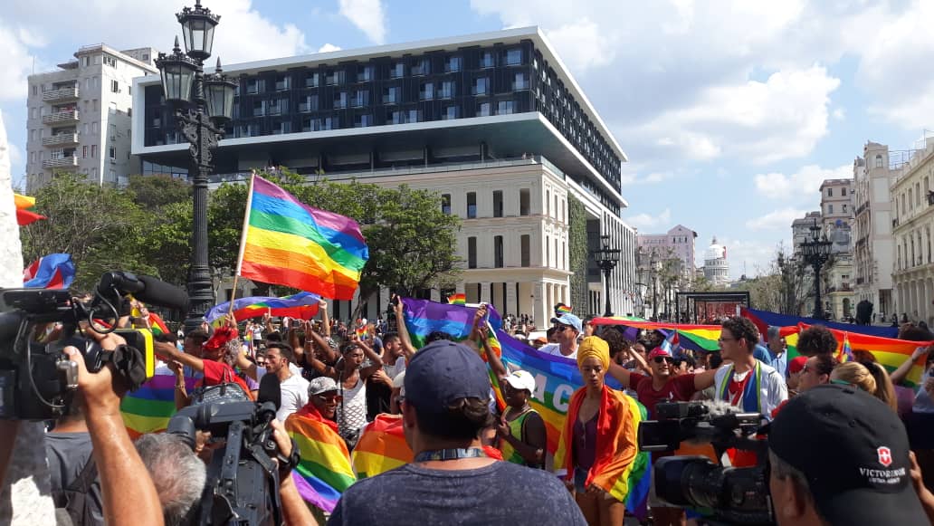 Havana gay march