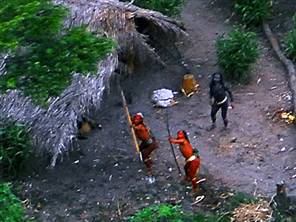 "Uncontacted" Amazon tribesmen