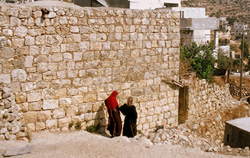 Ancient walls of Awarta, West Bank