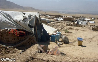 New refugee camp, Kabul