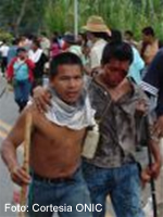 Colombia: riot police attack indigenous protesters