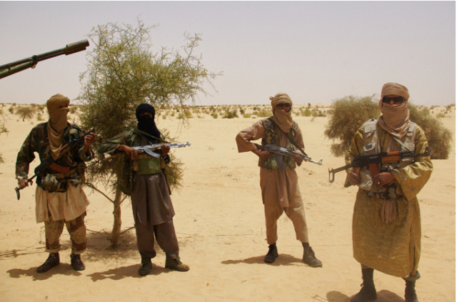 Islamist mujahedeen in northern Mali