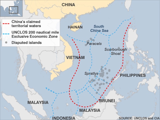 Political chess game heats up South China Sea
