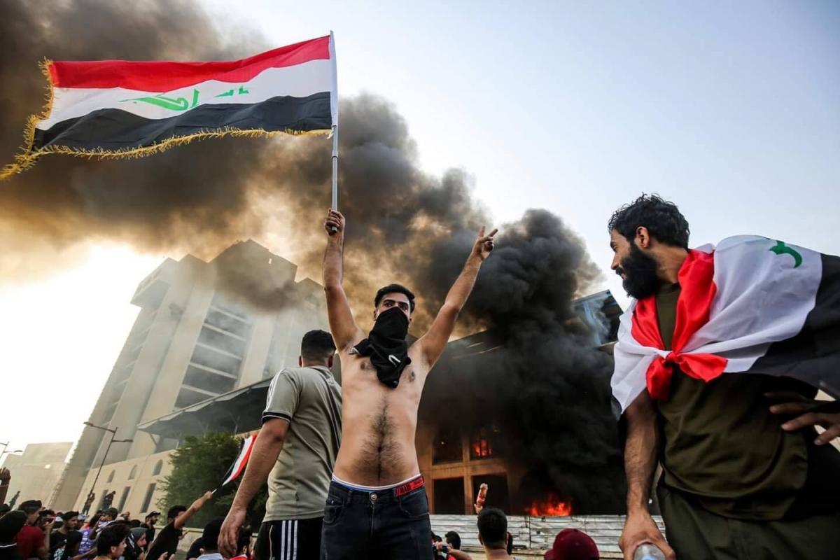 Baghdad protest