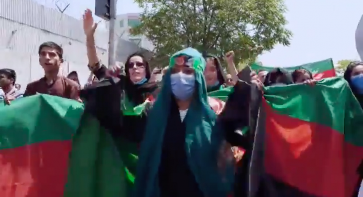 Kabul protest