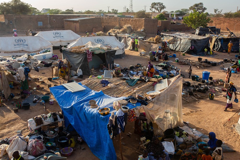 Mali IDP camp