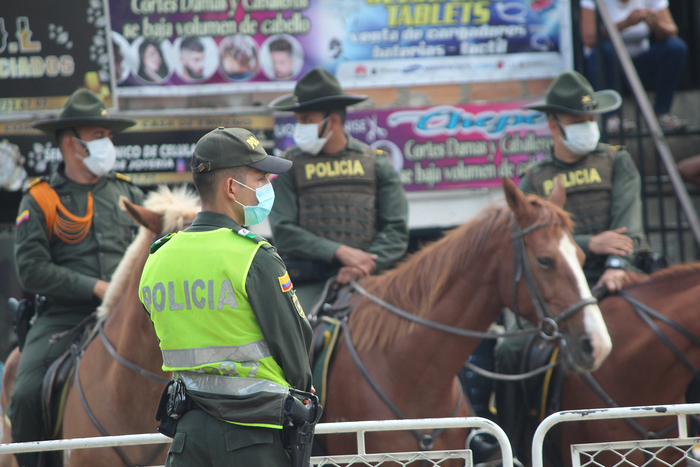 Colombian police